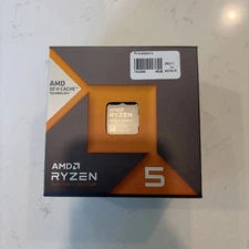 ⚡AMD Ryzen 5 7600X3D Raphael AM5 4.1GHz 6-Core Boxed CPU BRAND NEW & SEALED⚡