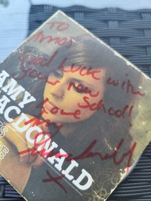 Amy Macdonald Signed CD This Is The Life 2007