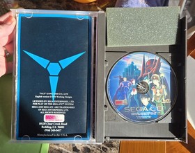 Vay Sega CD Complete with Collector Map Great Condition