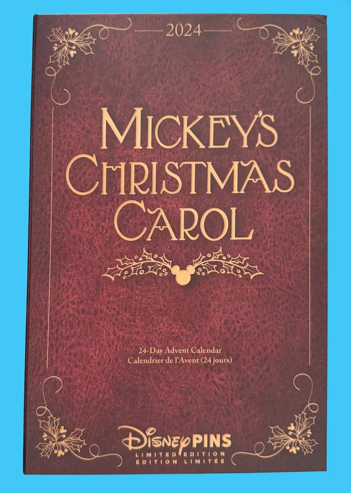 Pin Disney Holiday LE Mickey Christmas Carol calendário do advento 2024 DAISY DUCK - Imagem 3 de 4