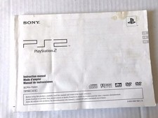 PS2 PlayStation 2 Instruction Manual ONLY Sony