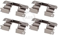 Hinterachse A.B.S. 1002Q ZubehöRsatz, Scheibenbremsbelag FüR Hyundai