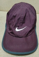 NIKE DRI-FIT FEATHERLIGHT DARK MAROON HAT