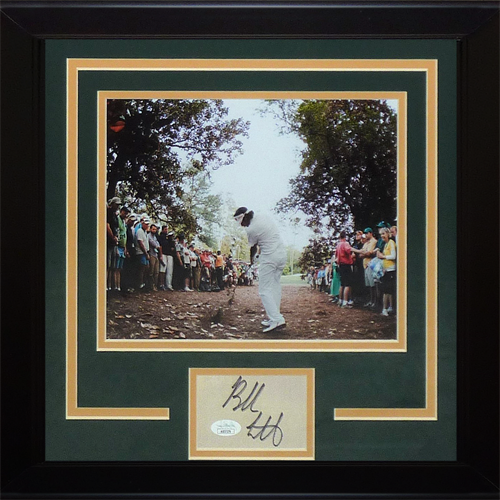 Bubba Watson Autographed Signed 2012 Masters Championship "Signature Series" Frame - JS 