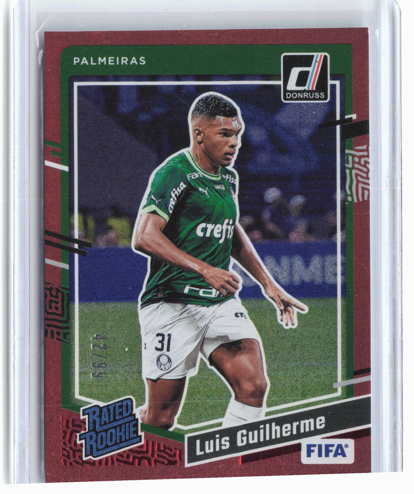2023-24 Donruss #196 Luis Guilherme Red #/99