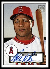 2006 Topps 1952 Edition Signatures Auto Erick Aybar #52S-EA A