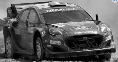 IXO Maßstab 1:43 Ford Puma Rally1 #7 WRC Rallye Sardinien 2022 P-L.Loubet