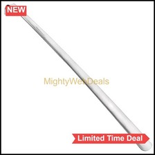 Extra Long Metal Shoe Horn 31 Inch Stainless Steel Curved Handle for Seniors