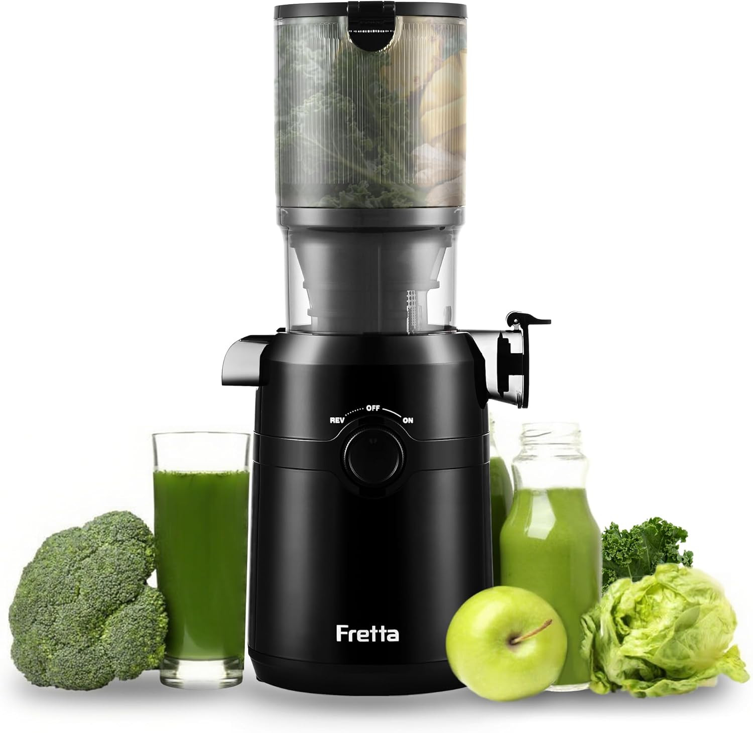 Estrattore Frutta e Verdura Professionale 108mm | Succo Vivo 1L