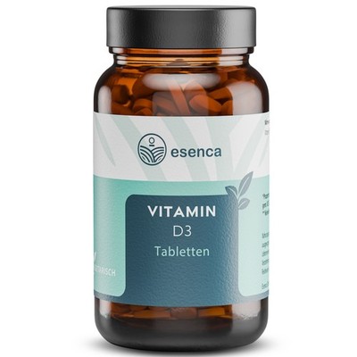 Vitamin D3 Tabletten 1000 I.E/25µg - 400 Stück - Laborgeprüft & Made in Germany