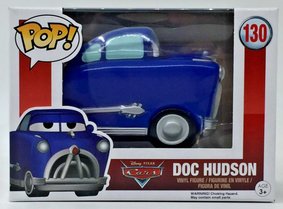 Funko Pop! Disney Pixar Doc Hudson #130 Vaulted W/Protector