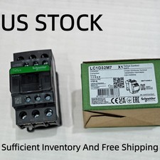 US Inventory: NEW Schneider LC1D32M7 Contactor (32A, 220VAC 50/60Hz coil)