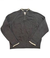Vintage 100 Cotton Pendleton Quarter-Zip Sweater Size M/L