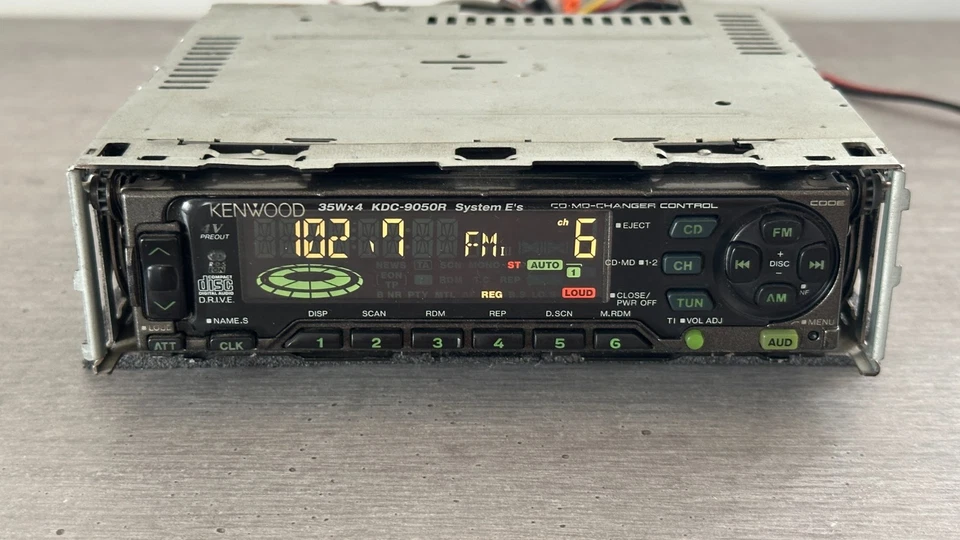 KENWOOD KDC-9050R MASK vintage FLAGSHIP topmodel CD-tuner head unit - Bild 4 von 4