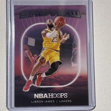 Panini 2024-25 NBA Hoops Skyview LeBron James #17 Los Angeles Lakers Insert Card