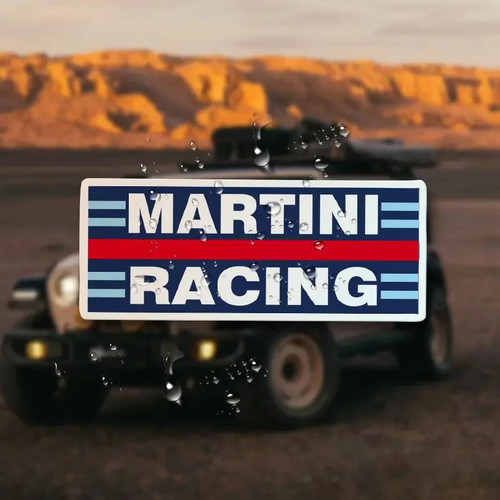 Martini Racing Sticker Decal Vinyl car bike laptop Scooter sponsor logo moto - Picture 7 of 7