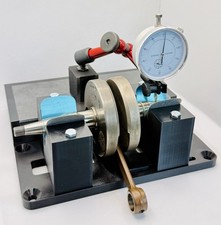 Kurbelwellen Rundlaufprüfgerät, Wuchtbock, Rollenbock | Inkl. Zubehör