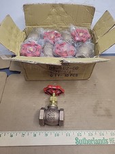 Qty: 9 FPPI 2R97 ANGLE GLOBE Gate VALVE 3/4 06-802-00