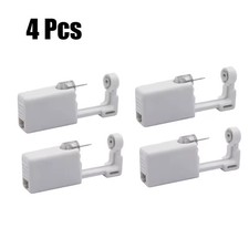 4Pcs Safety Ear Piercing Kit Disposable Self Nose Piercing Gun with Ear Stud USA