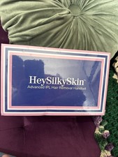 Hey Silky Skin Advanced IPL Hair Removal Handset NIB With Glasses