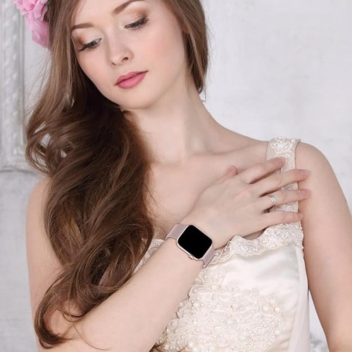 Confezione 3 Cinturino Metallo Rete Compatibile Con Cinturino Apple Watch 38mm 40mm - Foto 5 di 5