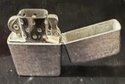 Zippo Brushed Chrome Flip Top Lighter Plain Case Unengraved Bradford PA USA — photo 5