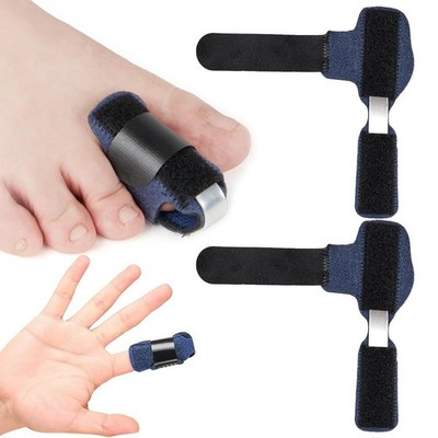 2 Pack Zehenschienen für Hammerzehen - Korrektoren und Zehenbandagen