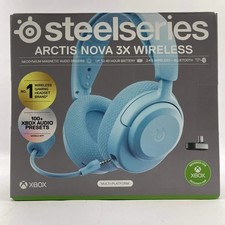 New SteelSeries Arctis Nova 3X Wireless Aqua ...