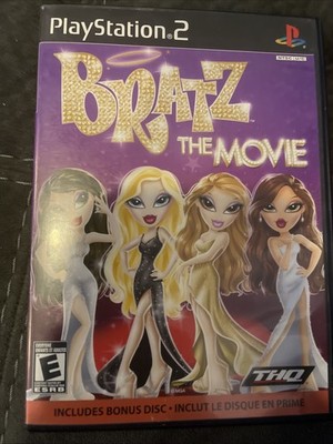 Bratz: The Movie 2007 Sony PlayStation 2 PS2 With Bonus Disc And Manual