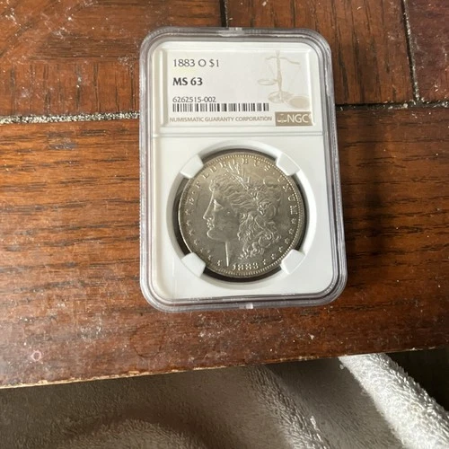 Morgan Dollar 1883-O NGC MS 63 Silver $1 New Orleans Uncirculated KM#110