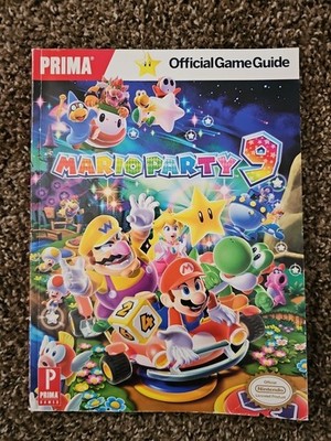 Mario Party 9 Prima Official Game Strategy Guide See Pics For Wear