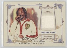 2014 Topps Allen & Ginter's Full Size Relics B Snoop Dogg Lion #FRB-SL 1n3p