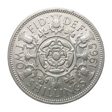 Elizabeth II 1965 Two Shillings Florin UK Copper Nickel Coin Z3731