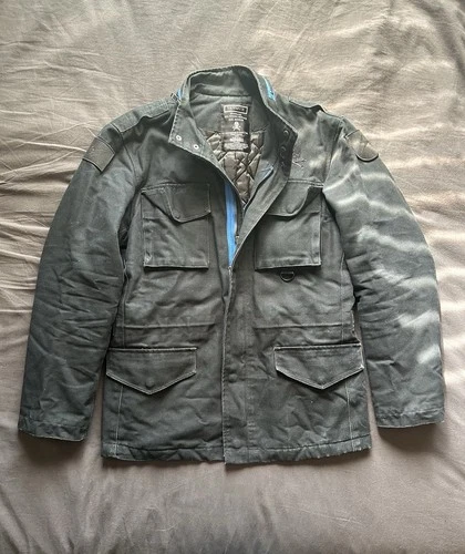 TRIVMVIR x Capcom Street Fighter Shadaloo M-65 Field Jacket Medium Made USA - product listing photo