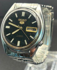 Vintage Seiko 5 Automatic || Black Dial || Me...