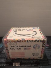 Gel Pens For Coloring 45 Pack Colored Pens for Black Paper  White Paper 0.6MM