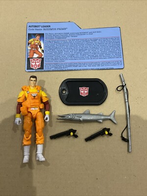 Gi Joe / Transformers Rodimus Prime V1 2017 komplett mit Karte selten
