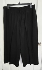 Simply Vera Pants Women’s XL Black Polyester Wide Leg Everyday Movement