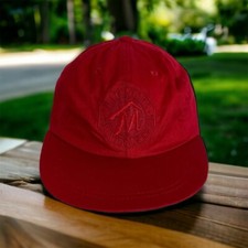 VTG Marlboro Country Store Red Tonal Snapback Hat Cap 90S Adventure Team