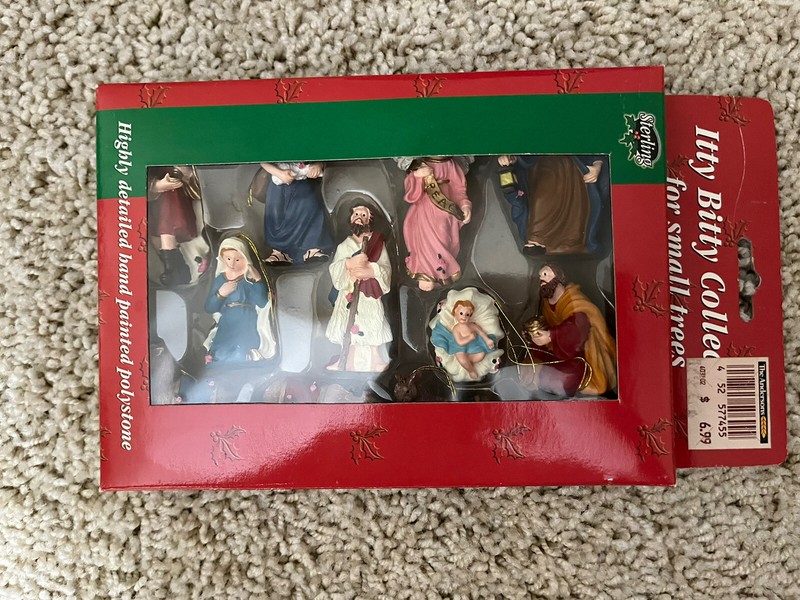 Set Of 12 Miniature Ornaments Itty Bitty Sterling Collection