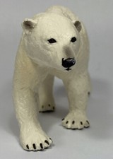 2008 Polar Bear Cub Safari Ltd Toys Educational Kids Project Diorama Animal