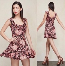 NWOT REFORMATION Perla Dress In Hendrix Floral Size 4