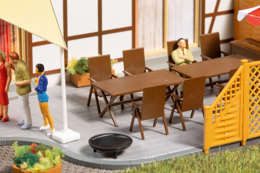 Accesorios de patio calibre HO Auhagen 41650 Foto 2 de 4