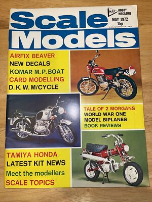 Scale Models Magazine May 1972 Issue