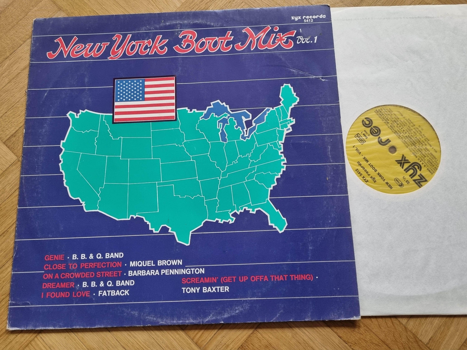 Various - New York Boot Mix Vol. 1 12'' Vinyl Maxi Germany