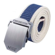 Unisex Tactical Belt Casual Canvas Belt Outdoor Alloy Automatic Buckle Men Belt,