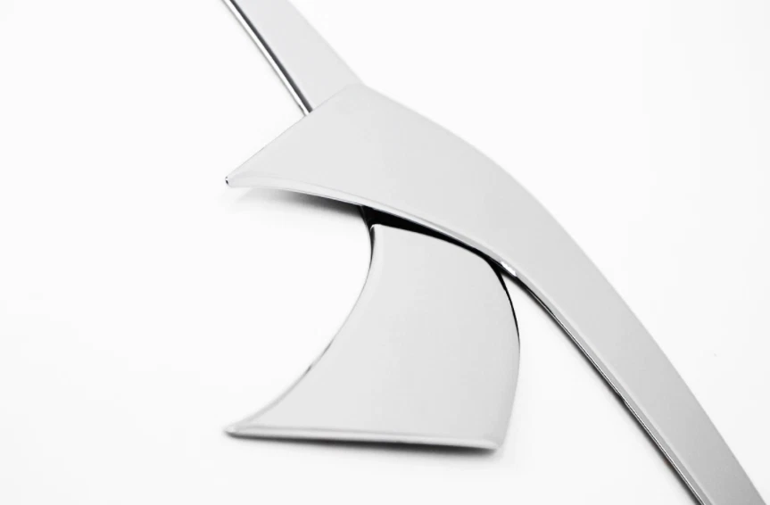 Moldura de adorno de pilar C cromada 2 piezas B928 FedEx para Chevrolet TRAX 2013-2021 Foto 4 de 4