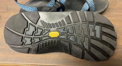 Chacos Sandals Mens 11 Blue Black Strappy Outdoors Water  display picture 1