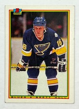 1990-91 Bowman #24 BRETT HULL St. Louis Blues NHL - Free Shipping   GA