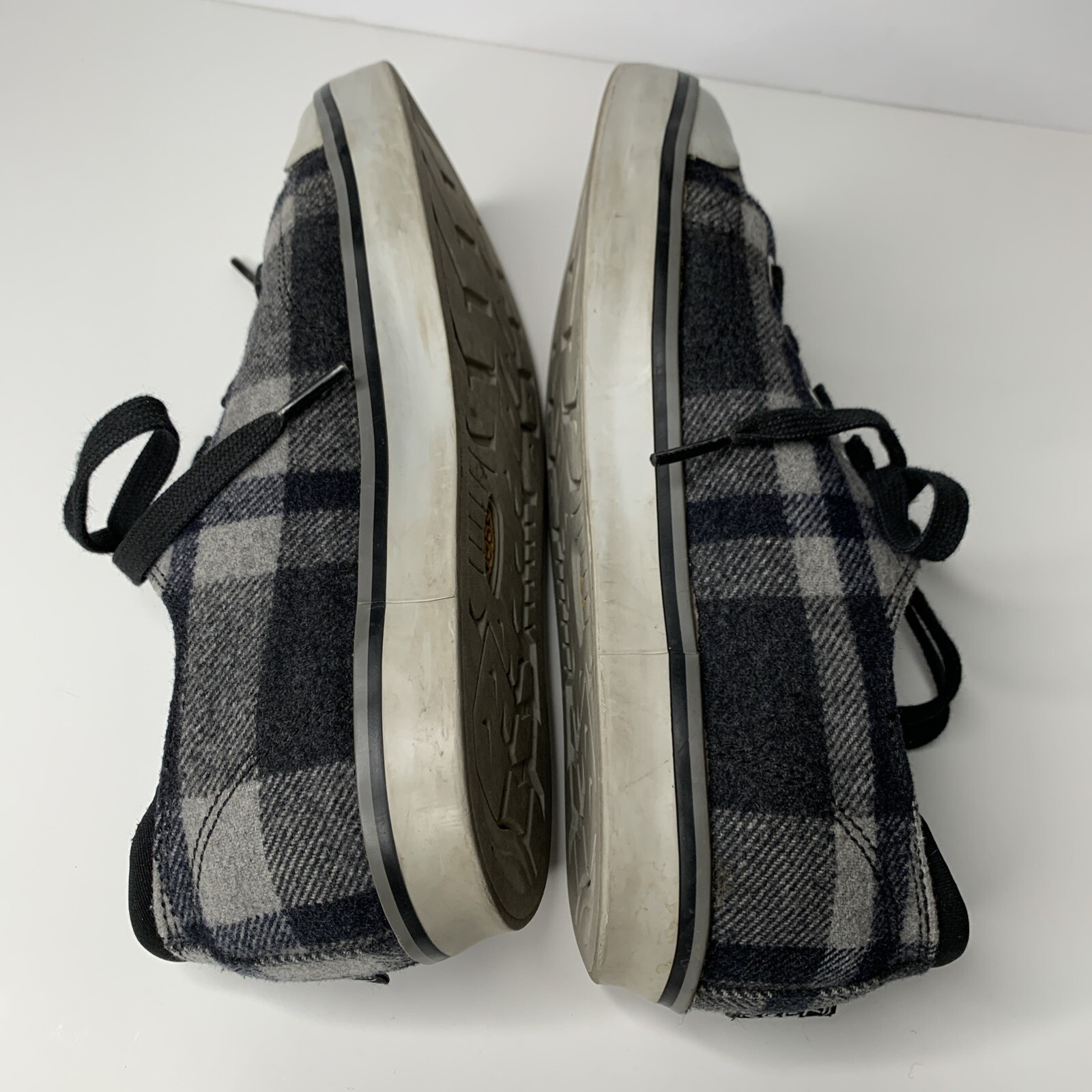 Scarpe basse Keen Elsa III sneakers donna grigio nero a quadri stringate misura 8 5